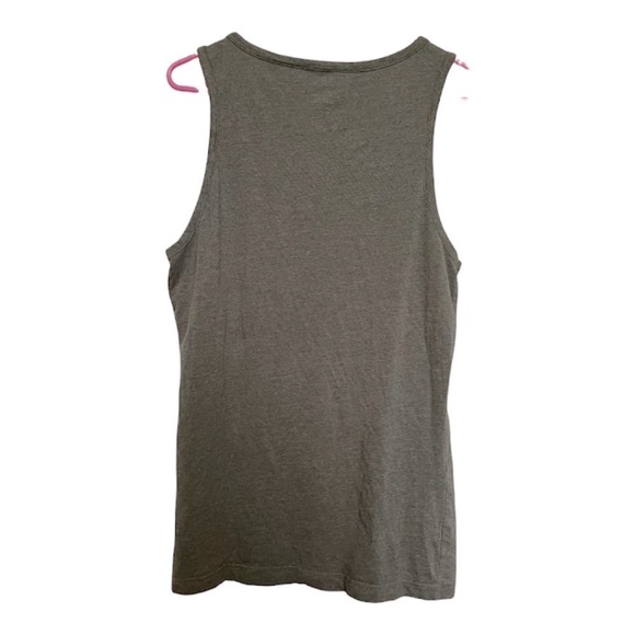 H&M Women's Tank Top Regular Fit Olive Army Green Stretch Size Small - Picture 2 of 4